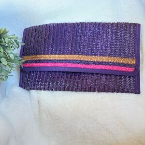 Lovely Bonwit Teller Woven Clucth